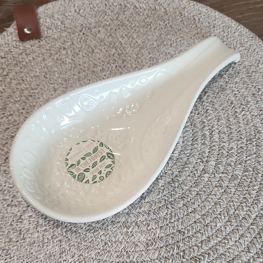 NWT MASON CASH "IN THE FOREST" SPOON REST
